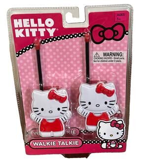 Hello Kitty Pink Bracelet Walkie-Talkie Set Sanrio New & Factory Sealed
